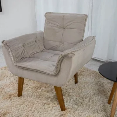 Poltrona 1 Lugar Califórnia P-L Capuccino