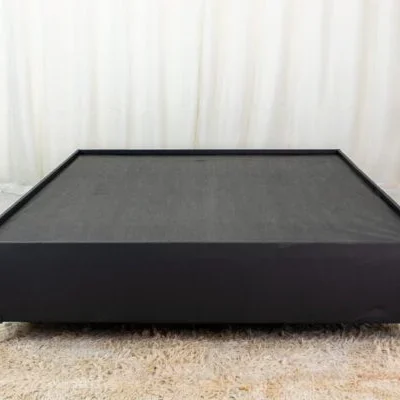 Alternative view of Base Box Casal Zeus Korino Preto 138X188X38