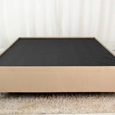 Alternative view of Base Box Casal Zeus Sued Capuccino 138X188X38
