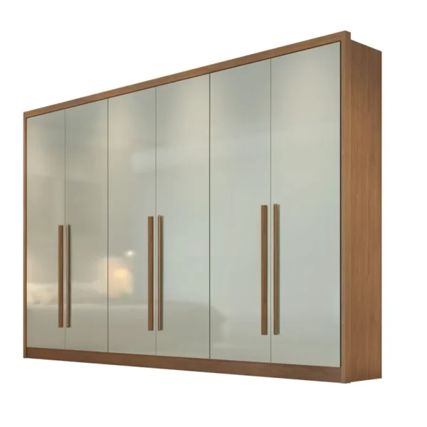 Guarda-Roupa Robust Plus Larg. 2.76m 6 Portas 6 Gavetas - Imagem 4