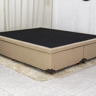 Alternative view of Base Box Baú Queen Prime 158x198x43 Linho Bege
