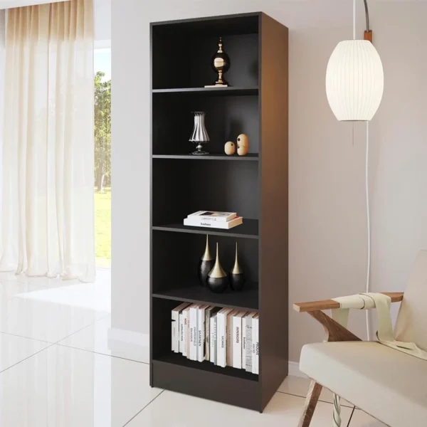 Biblioteca Mirage Larg. 0.52m Preto