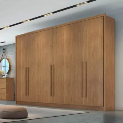Guarda-Roupa Robust Plus Larg. 2.76m 6 Portas 6 Gavetas Cumaru