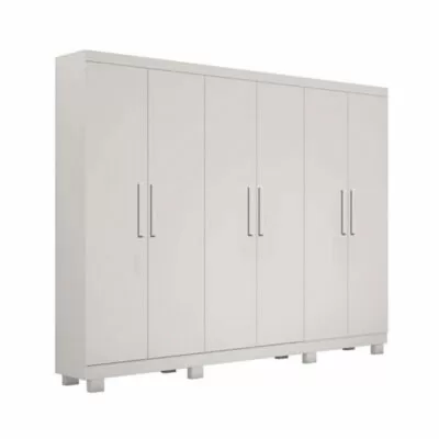 Guarda-roupa Espanha 6 Portas Larg. 1.80m Imbuia - Mobile Hause