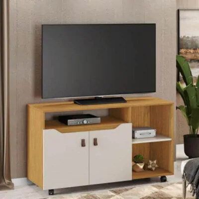 Rack Seleto para TV até 49 Polegadas Cinamomo/Off