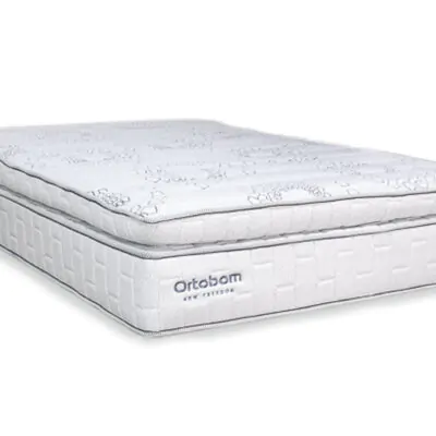 Colchão Casal New Freedom Molas Ensacadas e Pillow Top Espuma D33 Ortobom (1)