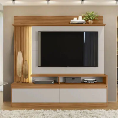 Home NT 1295 Larg. 1.83m CDetalhe Ripado Para TV até 60 (1)