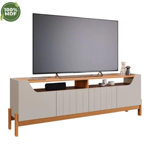 Rack Bancada Moema Larg. 1.85m Para TV até 70" - Imagem 3