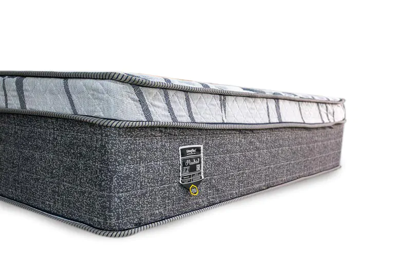 Colchão Casal Madrid Euro 138x188x33 Molas Ensacadas - Imagem 3